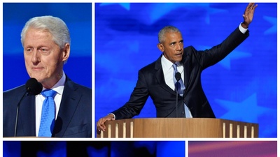 Obama, Clinton, Pelosi... Demokratların coşkulu kongresi