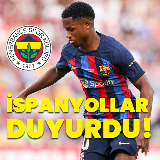 Fenerbahçe'den Ansu Fati sürprizi