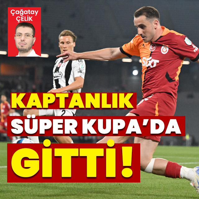 Kerem'in kaptanlığı Beşiktaş maçında gitti