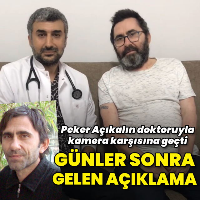 Peker Açıkalın'dan haber var