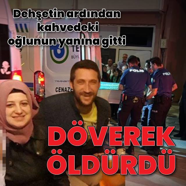 Cani koca döverek öldürdü!