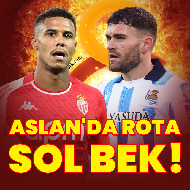 Aslan'da rota sol bek!