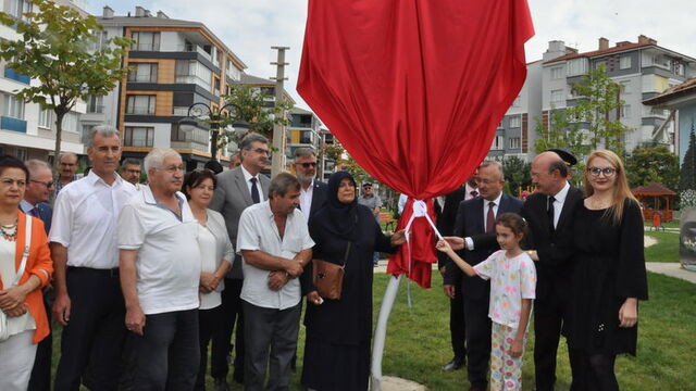 Akşehir'de Şehit Selçuk Özer Parkı açıldı