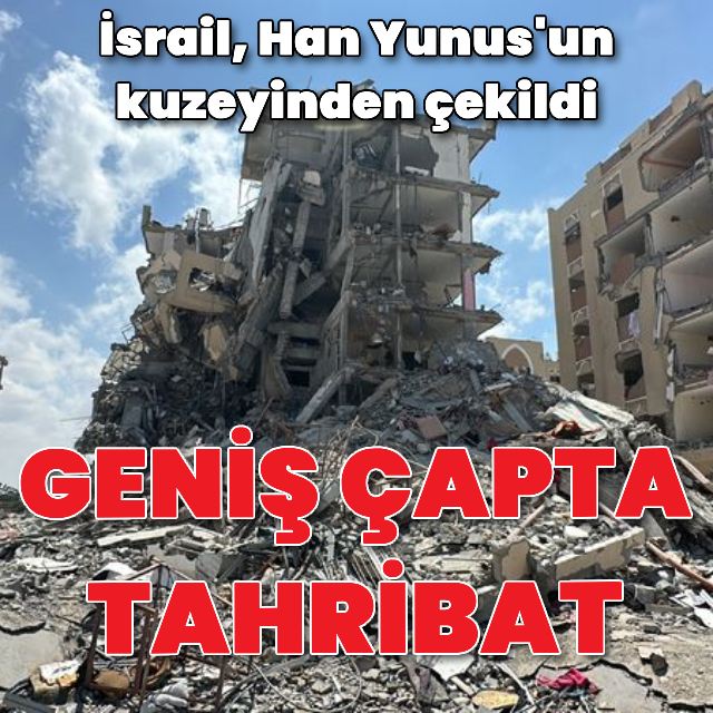 İsrail çekilince yıkımın boyutu ortaya çıktı