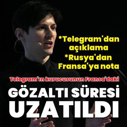 Telegram'ın kurucusu Fransa'da gözaltına alındı