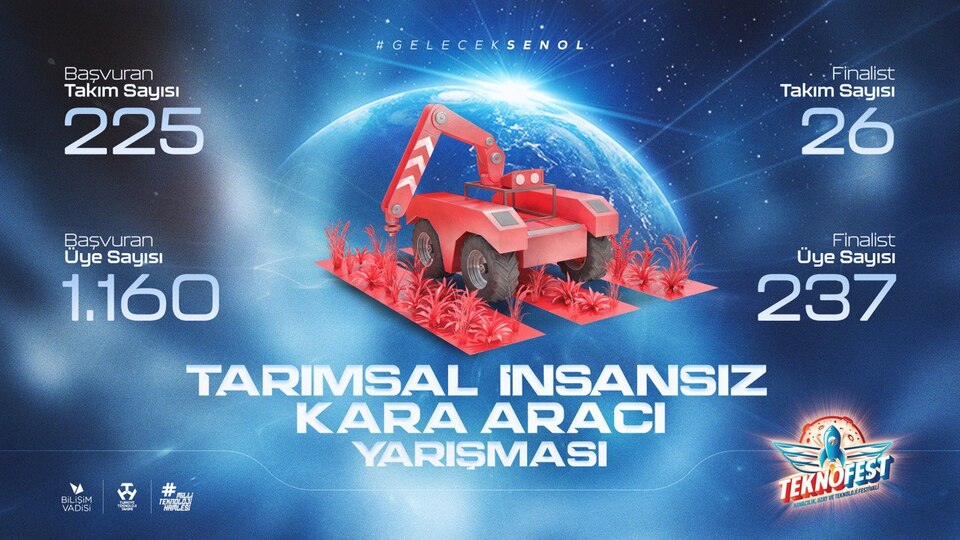 TEKNOFEST Tarımsal İKA Yarışması başlıyor