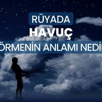 Rüyada havuç görmek ne anlama gelir?