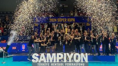 Hentbolda Süper Kupa Beşiktaş'ın!