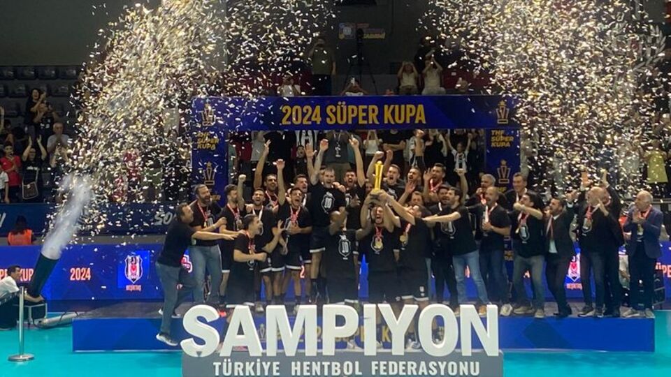 Hentbolda Süper Kupa Beşiktaş'ın!
