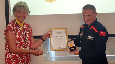 Gezeravcı'ya İsveç'ten ödül