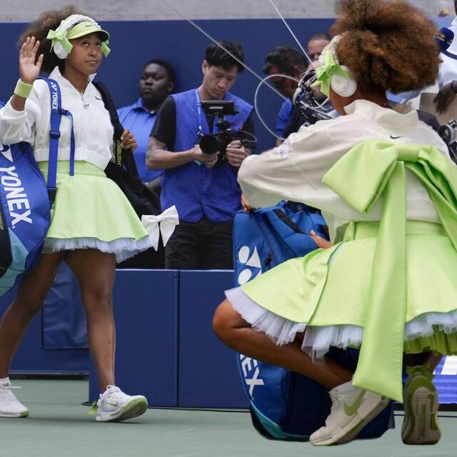 Ünlü tenisçi Naomi Osaka'nın Tinkerbell stili!