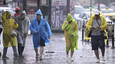 5 il için kuvvetli yağış uyarısı