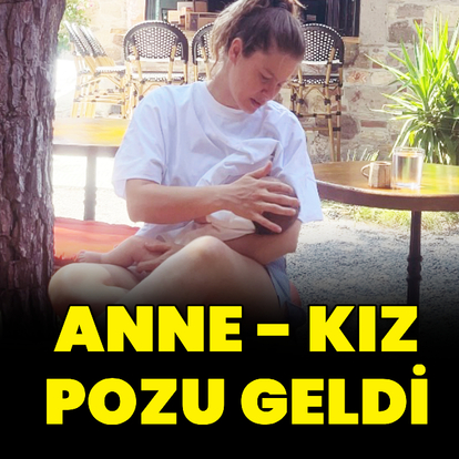  Anne - kız pozu geldi