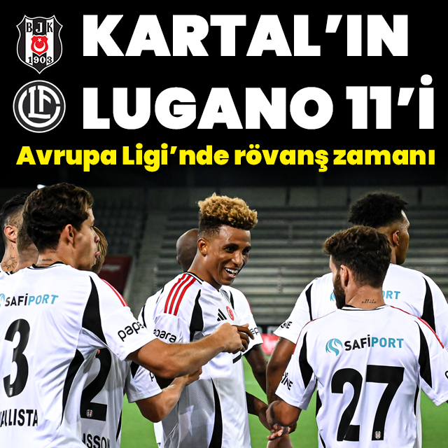 Beşiktaş, Lugano'yu ağırlayacak