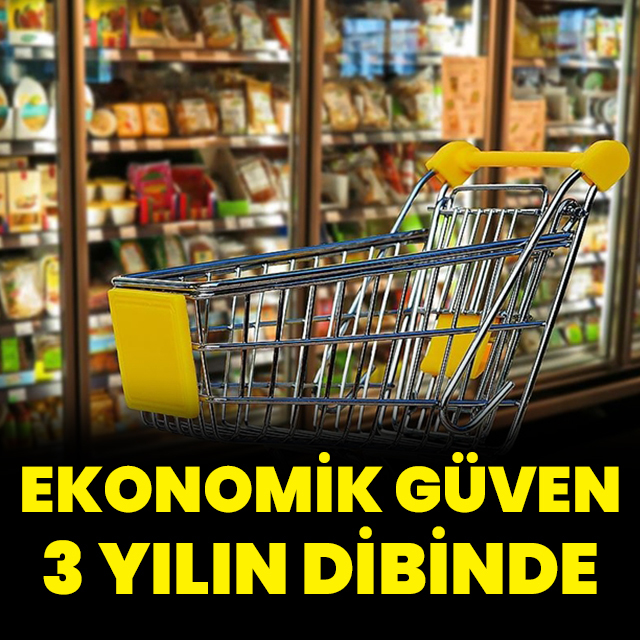Ekonomik güven 3 yılın dibinde