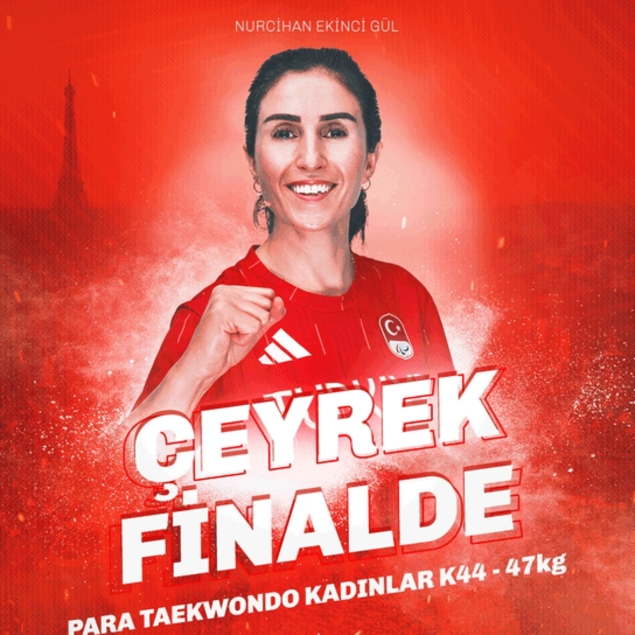 Nurcihan Ekinci Gül çeyrek finalde