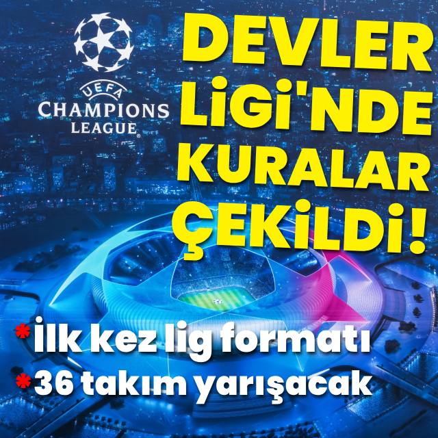 Şampiyonlar Ligi'nde kuralar çekildi!