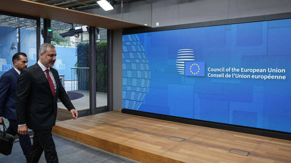 Bakan Fidan Brüksel'de