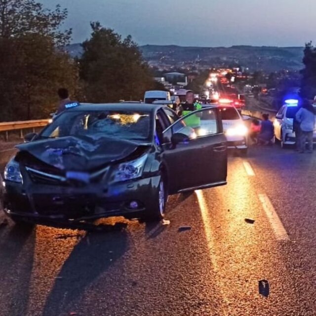 Otomobil ile motosiklet çarpıştı: 1 ölü