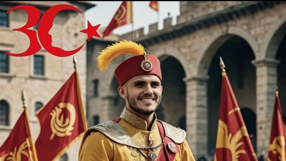 Icardi'den Zafer Bayramı kutlaması