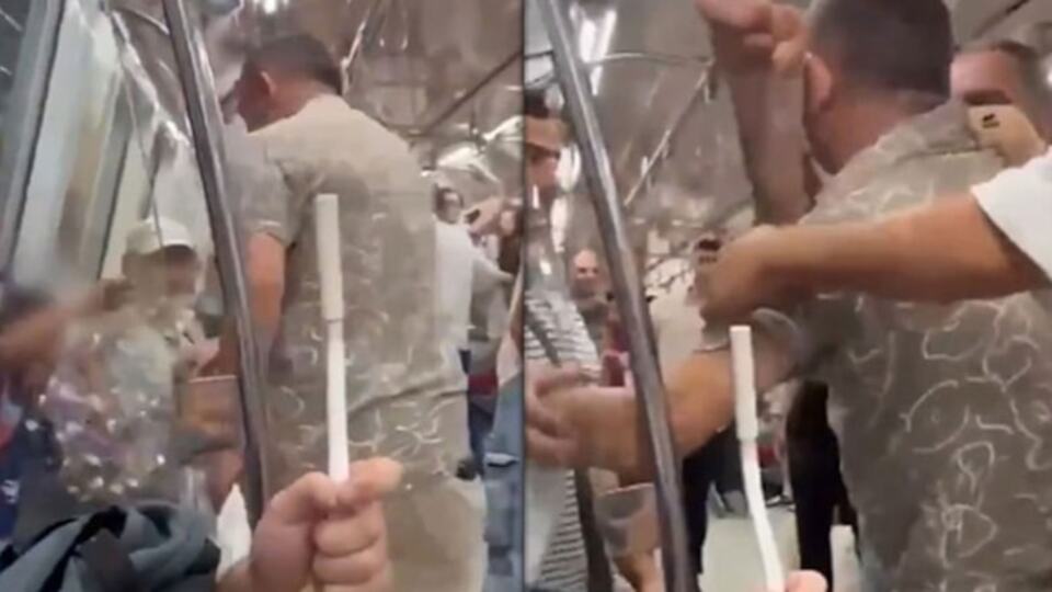 Metroda çocuğa saldıran zanlı tutuklandı
