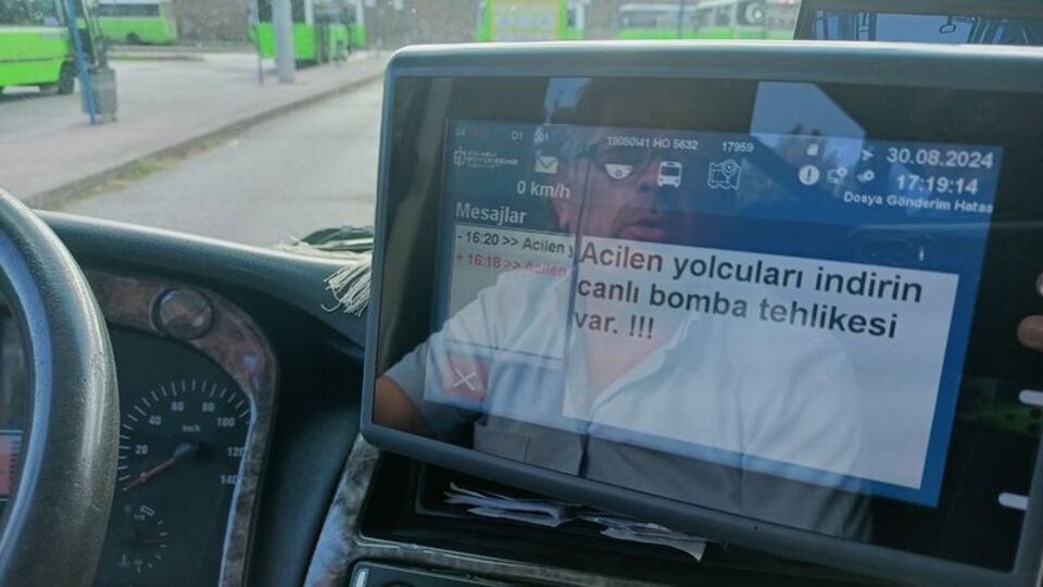 "Canlı bomba" mesajı panik yarattı