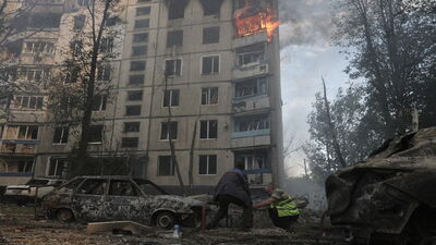 Rusya, Harkiv'e saldırdı: 6 ölü
