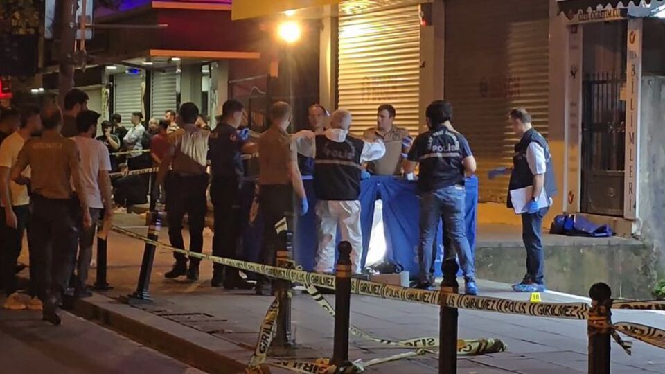 Bahçelievler'de silahlı saldırı: 1 ölü, 1 yaralı