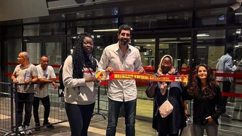Christelle Diallo, Kayseri'ye geldi