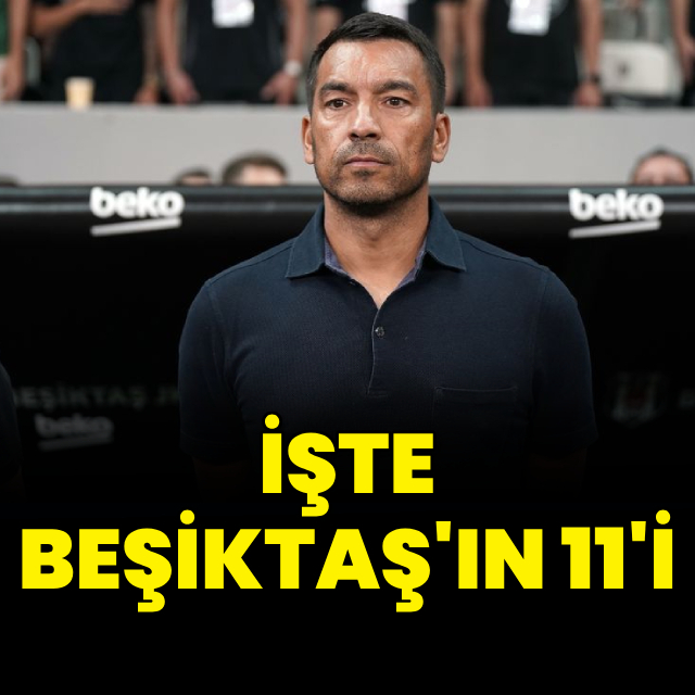 İşte Beşiktaş'ın 11'i