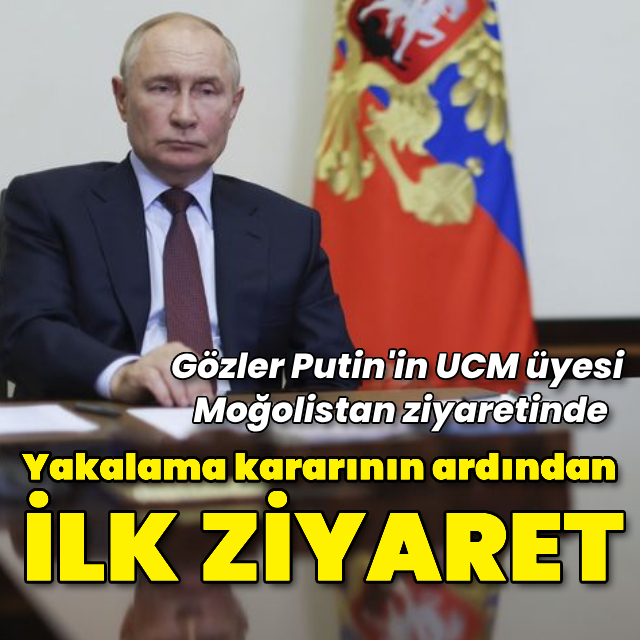 Gözler Putin'in Moğolistan ziyaretinde