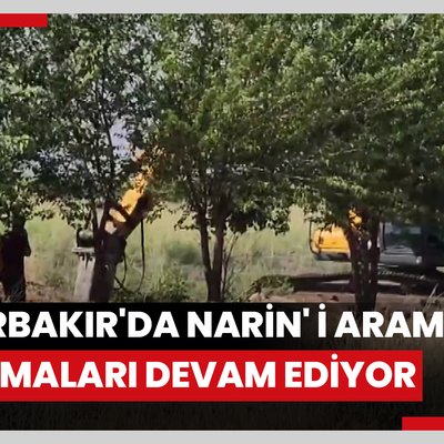 Diyarbakır'da Narin' i arama çalışmaları köye 2 km mesafedeki sulama kanalına yakın noktada yoğunlaştırıldı