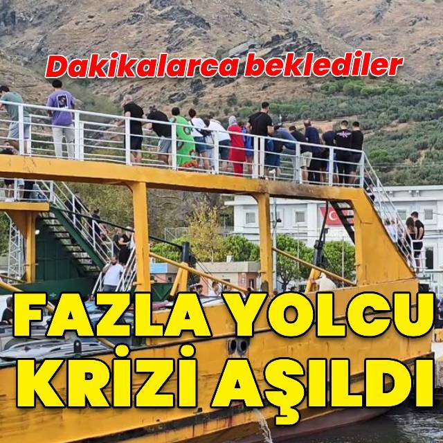 Ro-ro gemisi doldu taştı!