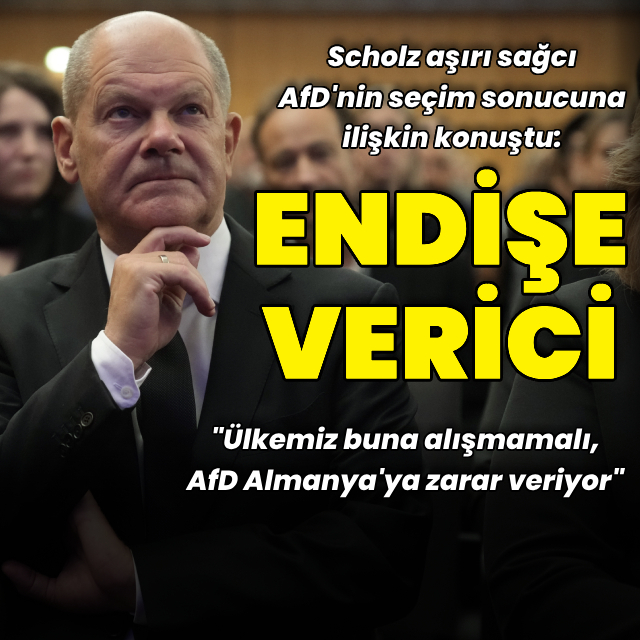 "AfD'nin seçim sonucu endişe verici"