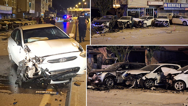 Samsun'da alkollü sürücü dehşeti: Ortalık savaş alanına döndü