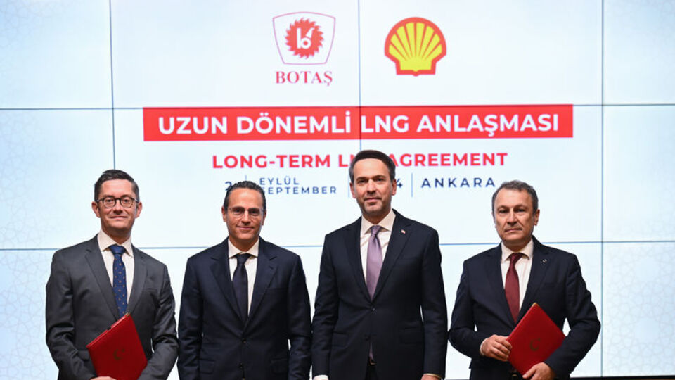 BOTAŞ ve Shell arasında 10 yıllık LNG anlaşması