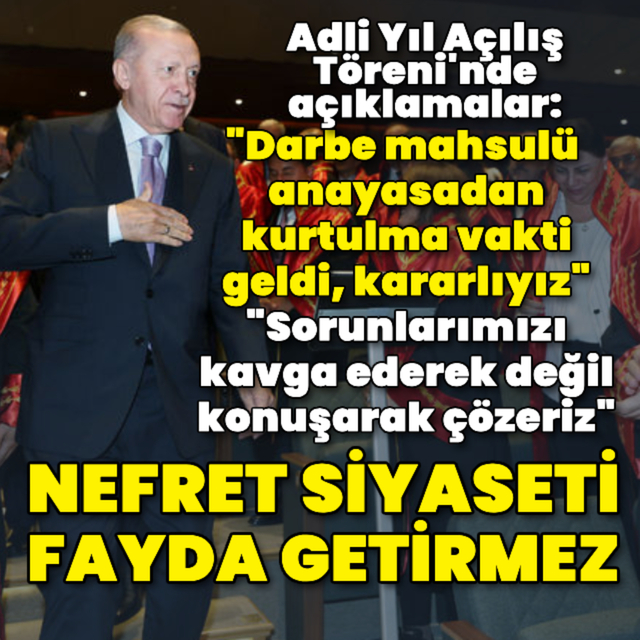 Cumhurbaşkanı Erdoğan'dan açıklamalar