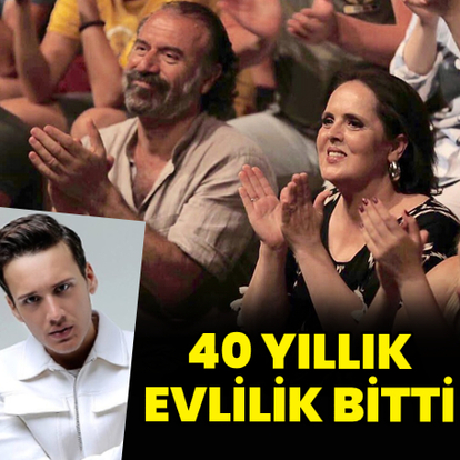  40 yıllık evlilik bitti