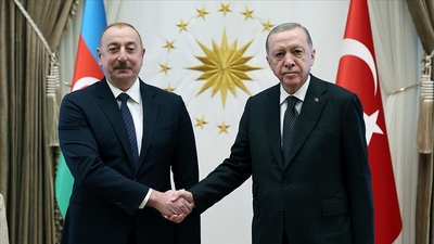 Cumhurbaşkanı Erdoğan, Aliyev'i tebrik etti