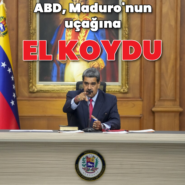 ABD, Maduro'nun uçağına el koydu