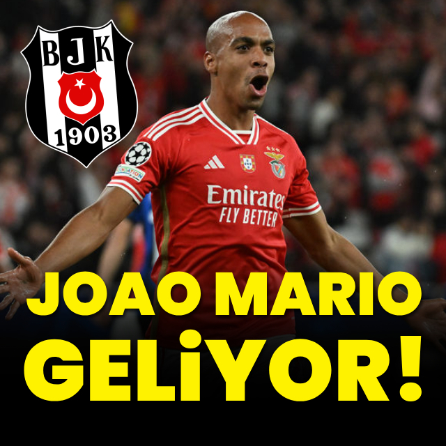Joao Mario geliyor!