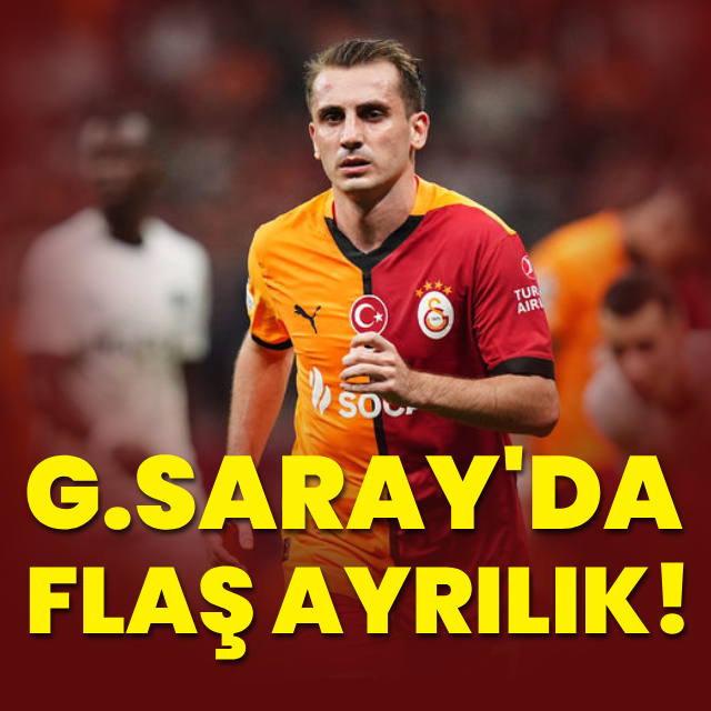 Galatasaray'da flaş ayrılık!