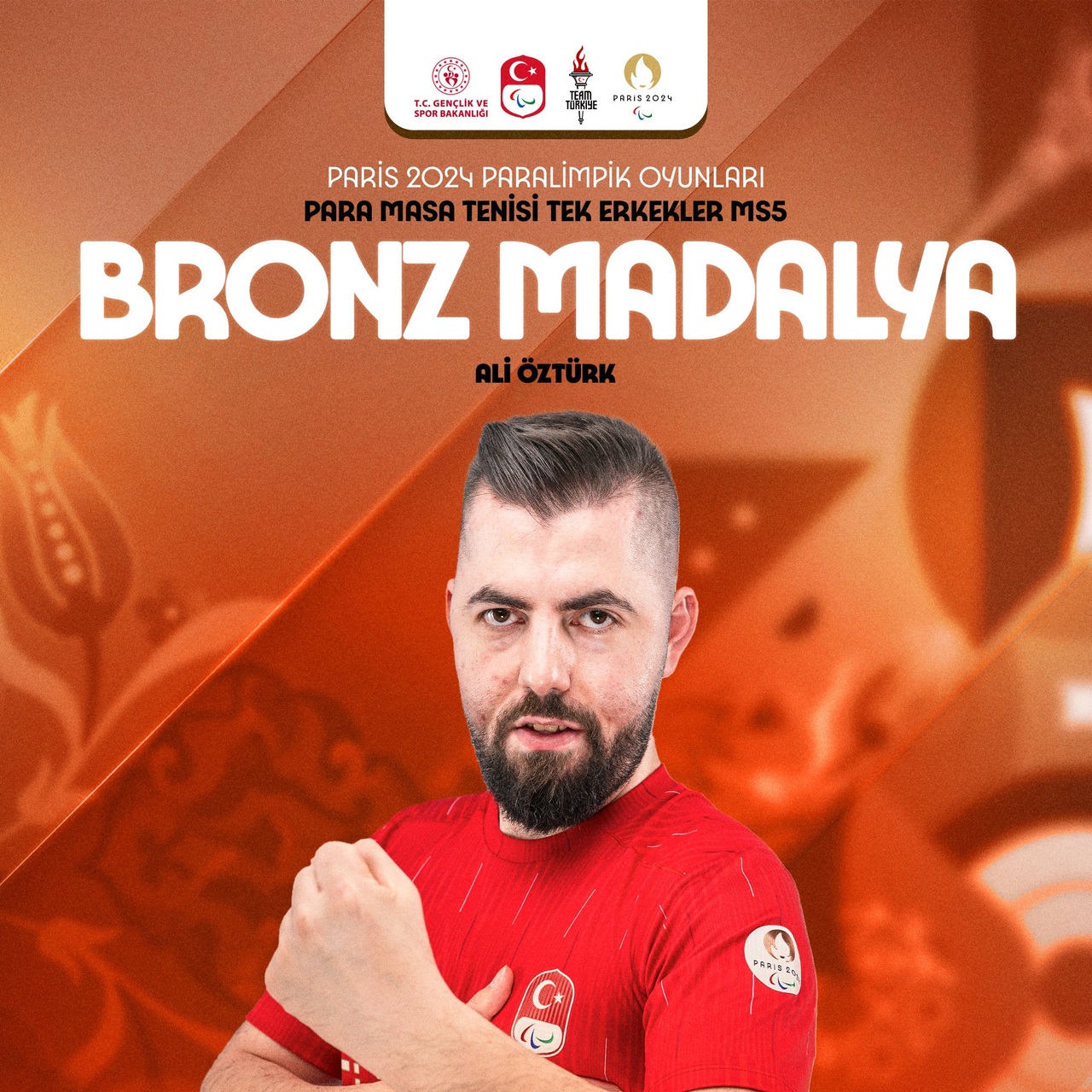 Ali Öztürk'ten bronz madalya!