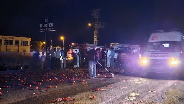 Kahramanmaraş'ta trafik kazası: 10 yaralı