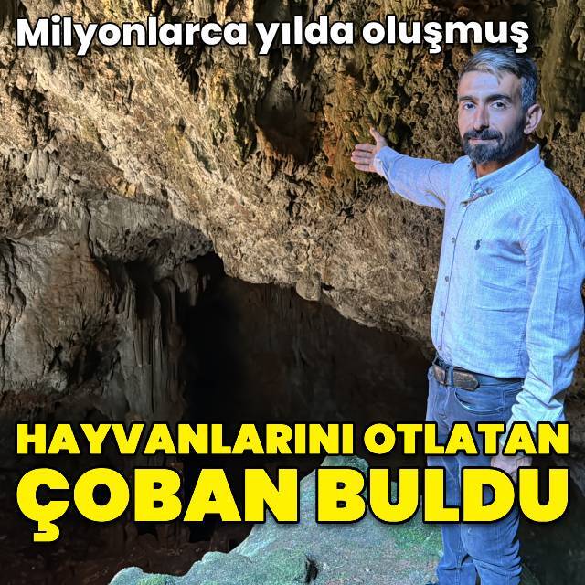 Hayvanlarını otlatan çoban buldu!