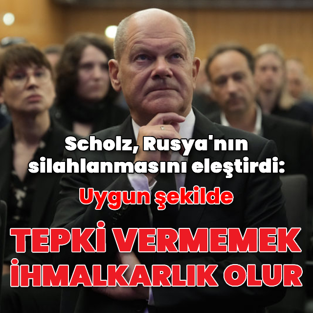 Rusya'ın silahlanmasını eleştirdi