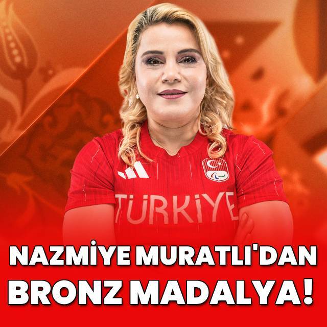 Nazmiye Muratlı, Paralimpik üçüncüsü!