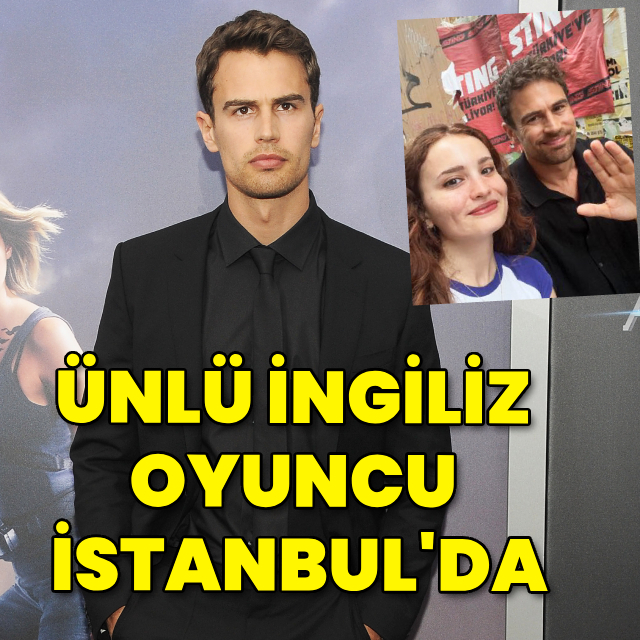Ünlü İngiliz oyuncu İstanbul'da