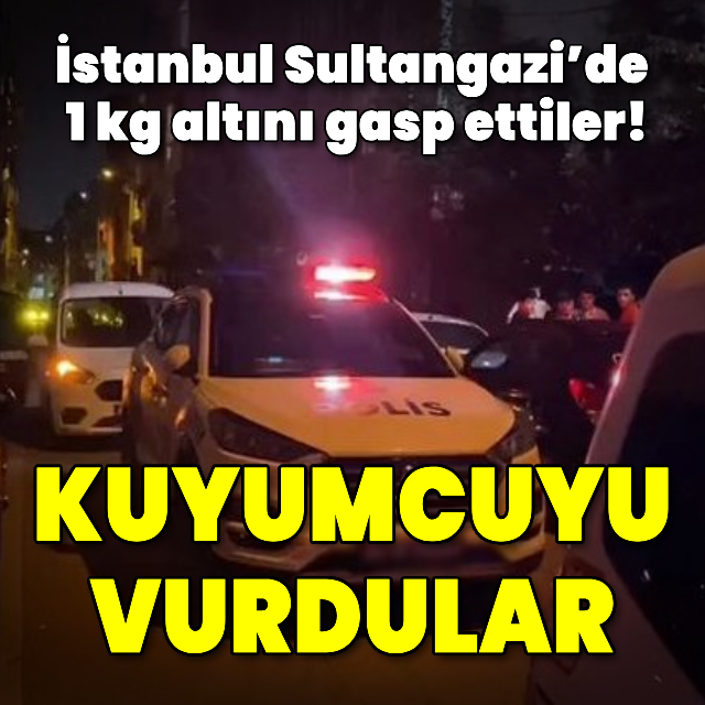 Kuyumcuyu öldürüp 1 kilogram altın çaldılar