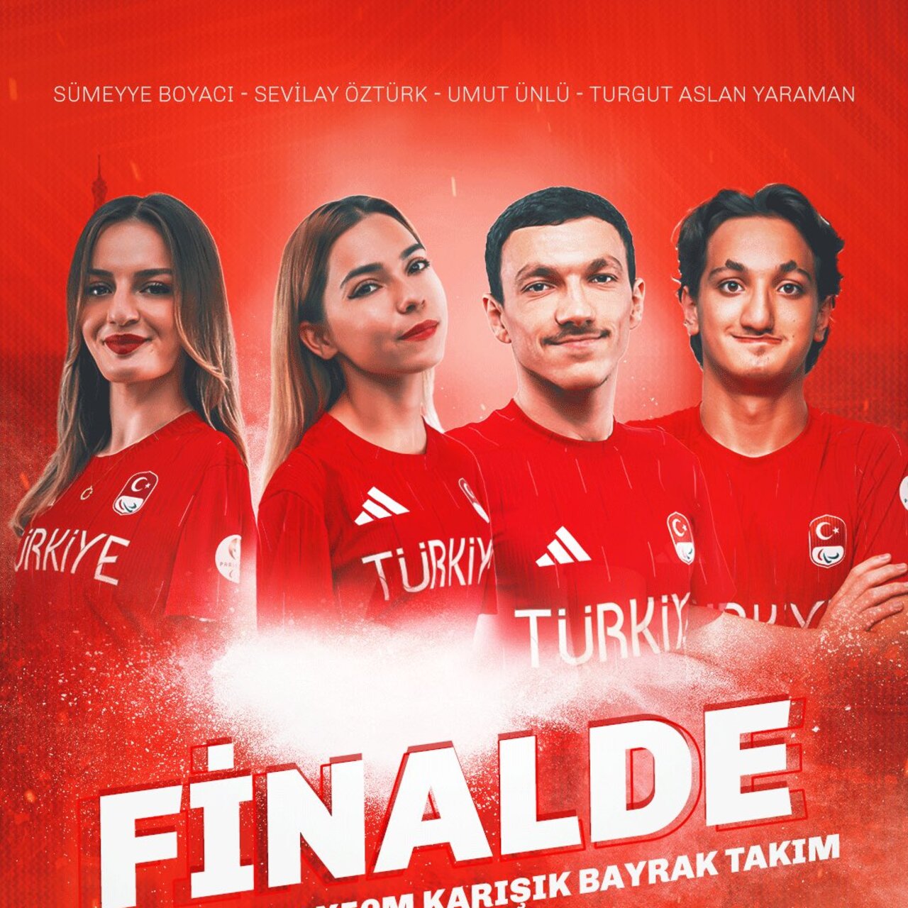 Para yüzme Milli Takımı, finalde!